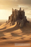 Ruins In The Sand Ai Artwork