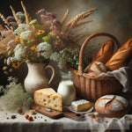 Rustic Repast Still Life Ai Art