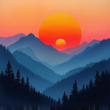 HiDream.org_vibrant-sunrise-over-abstract-mountain-landscape-oil-painting (1)