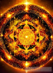 Sacred Geometry In The Backround Abstract Ai Art