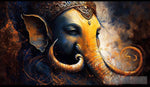 Sacred Impulses: Ganesha Unveiled In Abstract Symphony Ai Art