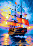 Sailing Ship In The Sea Nature Ai #45 Nature Ai Art