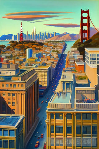 San Francisco Ai Art Ai Artwork