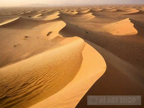 Sand And Desert Landscape Ai Art