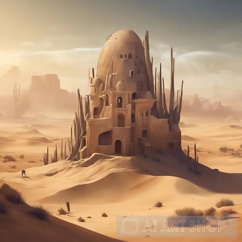 Sand Palace Ai Artwork