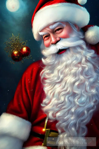 Santa Claus Art Christmas 22Sc02 Ai Artwork