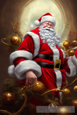 Santa Claus Art Christmas 22Sc08 Ai Artwork