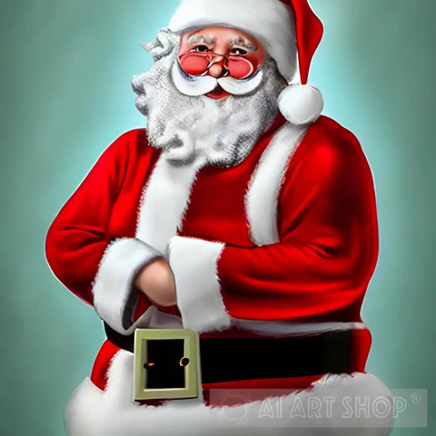 Santa Clause Clause#1 Portrait Ai Art
