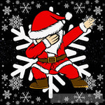 Santa Dance Ai Artwork