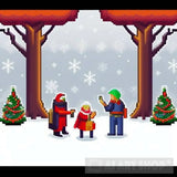Santa Fantasia: Magical Gaming Adventures Portrait Ai Art