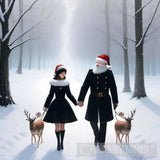 Santa Fantasia: Magical Gaming Adventures Portrait Ai Art