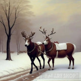 Santa Fantasia: Magical Gaming Adventures Portrait Ai Art