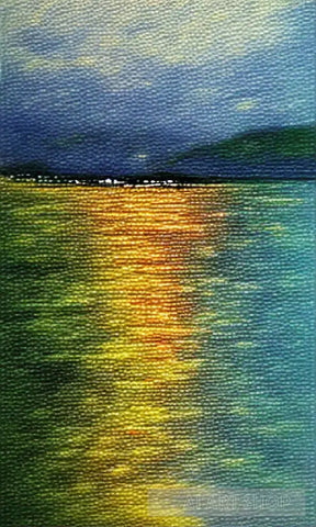 Sea Impressionism Ai Art