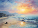 Seascape 3 Impressionism Ai Art