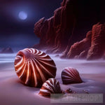 Seashells Abstract Ai Art