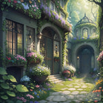 Secret Garden Architecture Ai Art