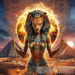 Sekhmet Powers Ai Artwork