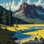 Serene And Tranquil Landscape Ai Art