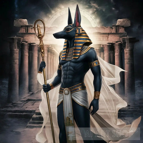 Seth King Of Ancient Egypt Ai Artwork