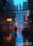 Shadow City | Android Dreams 2/4 Ai Artwork