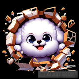 Shattered Barriers Animal Ai Art