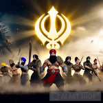 Sikh Warrior Race Ai Artwork