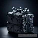 Silver Giftbox Still Life Ai Art