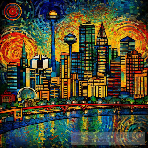 Singapore I Abstract Ai Art