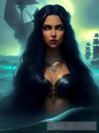 Siren Of The Seas Ai Artwork