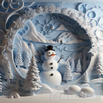 Snow Wall Ai Painting