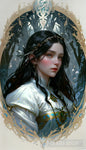 Snow White And Seven Dwarfs Medieval Fantasy Ai Artwork