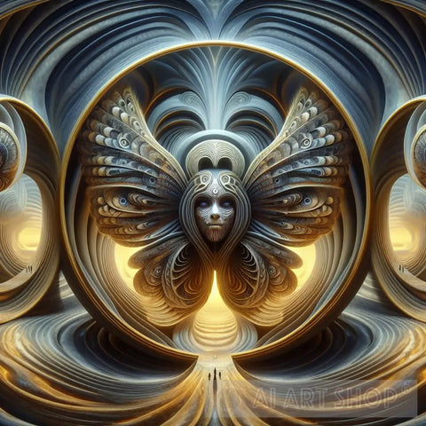 Soul Journeys: Harnessing The Shaman’s Power For Spiritual Transformation Ai Artwork