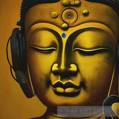 Sound Of Buddha Pop Ai Art