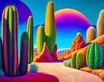 Southwest Oasis Landscape Ai Art