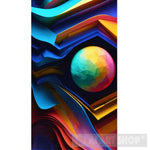 Space Background Abstract Ai Art