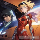 Space Cowboy Hunting Ancient Threats Portrait Ai Art