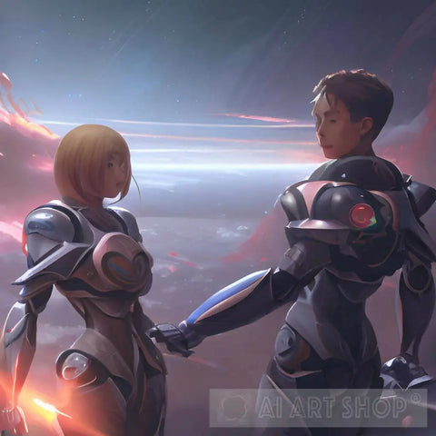 Space Voyagers Ai Artwork