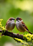 Sparrows Ai Artwork