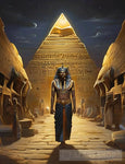 Sphinx And The Pyramid Architecture Ai Art