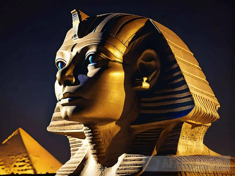 Sphinx Statue Ai Artwork