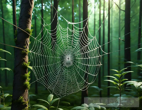 Spiderweb Ai Artwork