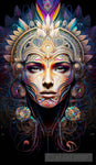 Spiritual Goddess Portrait Ai Art