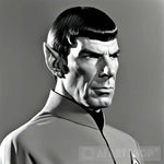 Spock - Live Long And Prosper Ai Artwork