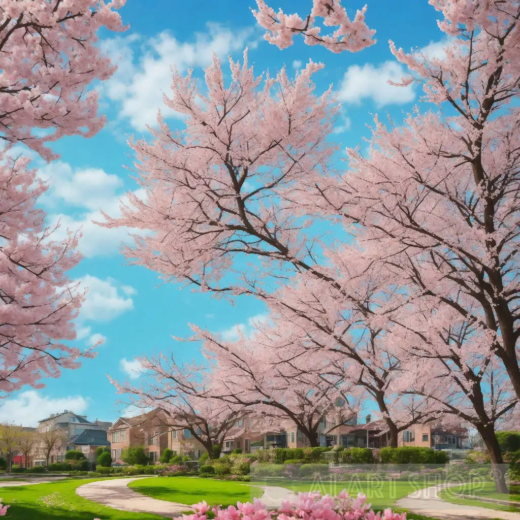 Spring and beautiful fresh weather