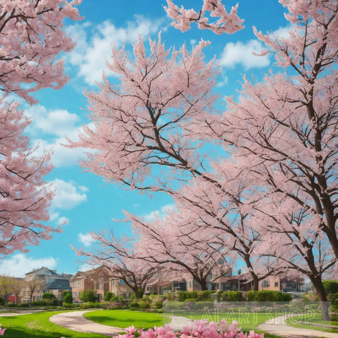 Spring and beautiful fresh weather