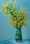 Spring Flowers In A Vase Ai Painting