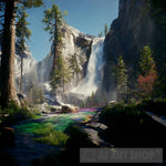 Spring Into Yosemite Landscape Ai Art