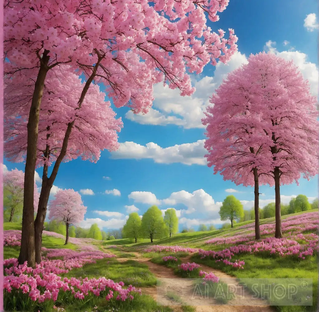 Spring Nature Face Spring nature picture