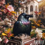 Springtime Crow Ai Artwork