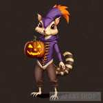 Squirel Character Halloween 2Nd Concept Ai Artwork